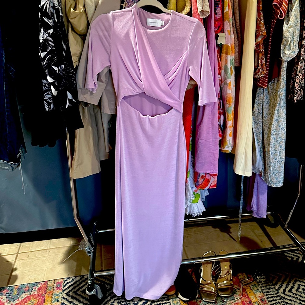 Significant Other lilac dress
